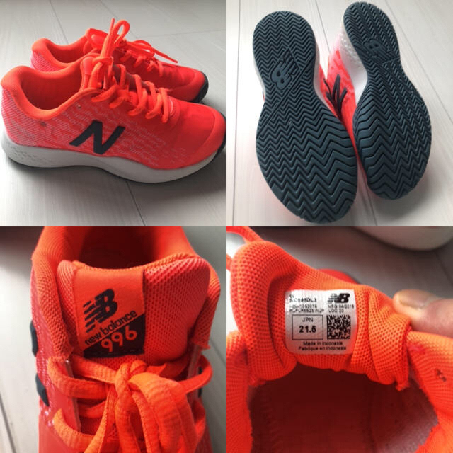 New Balance(ニューバランス)のニューバランス　テニスシューズ　21.5cm スポーツ/アウトドアのテニス(シューズ)の商品写真