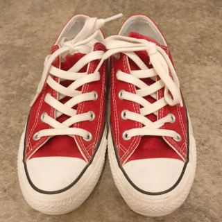 コンバース(CONVERSE)の9/2値下げ❗️CONVERSEコンバース 100周年記念モデル　赤(スニーカー)