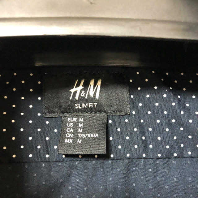 H&M(エイチアンドエム)のH&M 総ドット柄シャツ メンズのトップス(シャツ)の商品写真