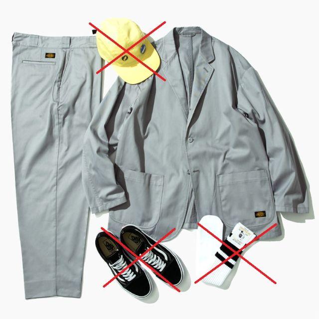 Dickies tripster LIGHT GREY SUITSジャケット/アウター