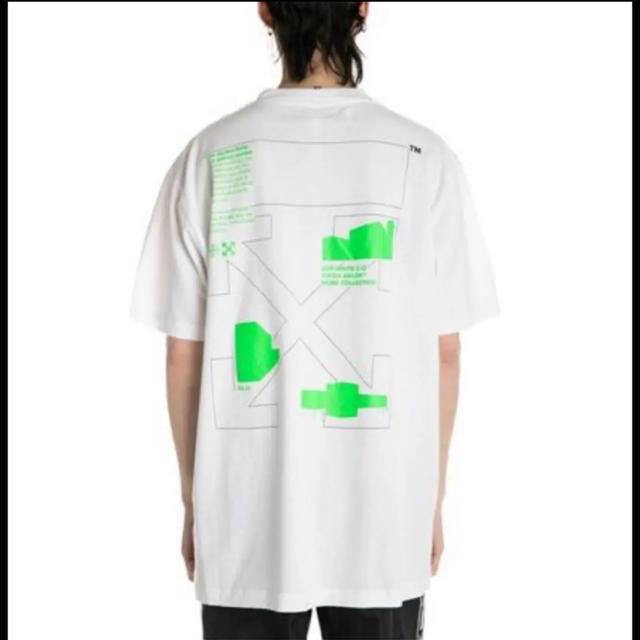 新品20SS OFF-WHITE アーチシェイプ オーバーサイズ Tシャツ S