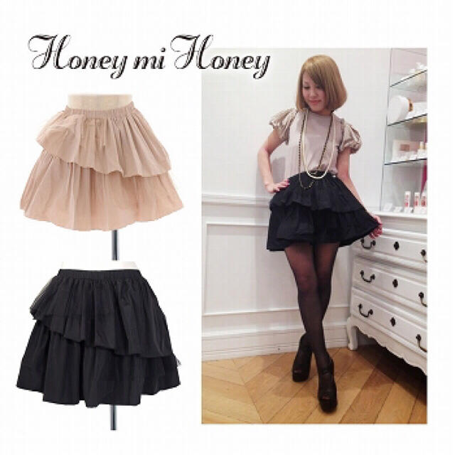 Honey mi Honey(ハニーミーハニー)のハニーミーハニスカート レディースのスカート(ミニスカート)の商品写真