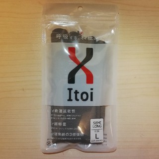 Itoitex ランニングソックス(5本指) セミロング 27〜30cm(ウェア)