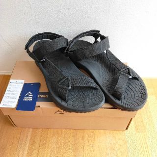 テバ(Teva)のALPINE DESIGN スポーツサンダル 27cm 黒(サンダル)