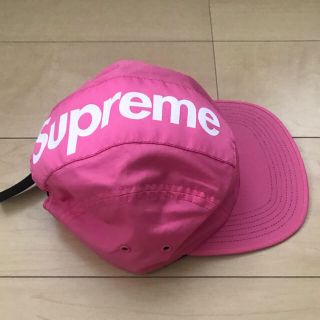 シュプリーム(Supreme)の本日限定　supreme camp CAP ピンク(キャップ)