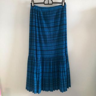 PLEATS PLEASE ISSEY MIYAKE(チェック ・ ロングスカート)の PLEATS PLEASE ISSEY MIYAKE(チェック ・ ロングスカート)の