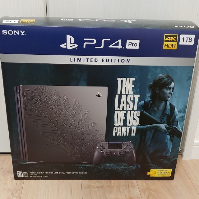 PS4 Pro 1TB The Last of Us Part II 同梱版