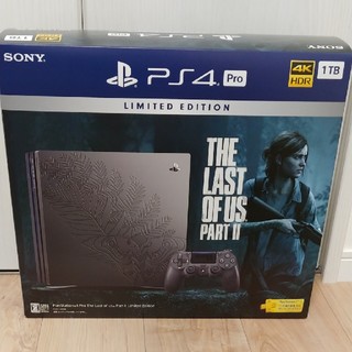 プレイステーション4(PlayStation4)のPS4 Pro 1TB The Last of Us Part II 同梱版(家庭用ゲーム機本体)