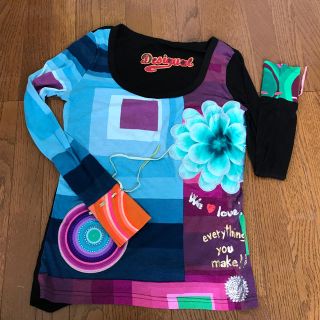 デシグアル(DESIGUAL)のデシグアル　カットソー　S(カットソー(長袖/七分))