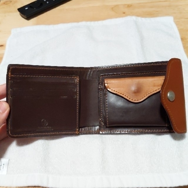 GLENROYAL(グレンロイヤル)のGLENROYAL Raw Edge Wallet メンズのファッション小物(折り財布)の商品写真