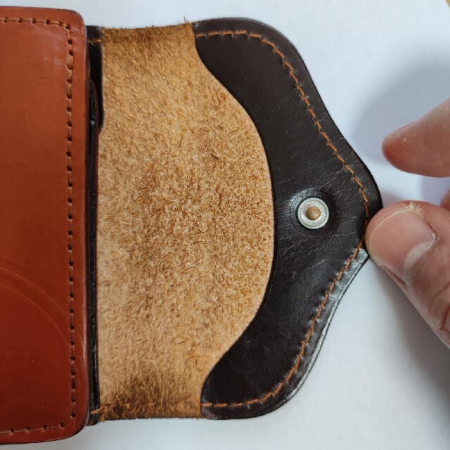 GLENROYAL(グレンロイヤル)のGLENROYAL Raw Edge Wallet メンズのファッション小物(折り財布)の商品写真