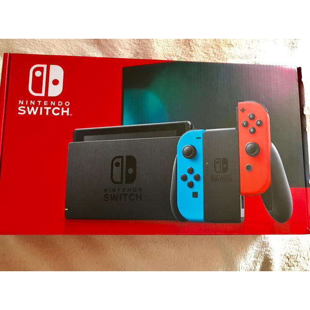 ！ switch ネオン 箱傷あり