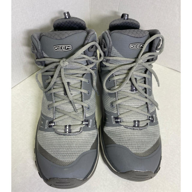 KEEN - keen テラドーラ ミッド 防水ハイキングシューズ スティール ...