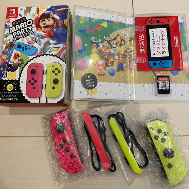 スーパー マリオパーティ 4人で遊べる Joy-Conセット　新品未開封品