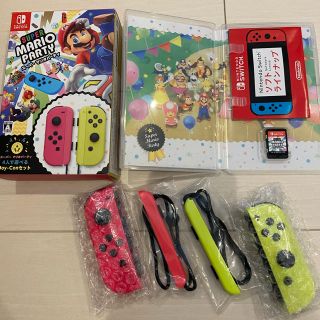 専用2個セット　マリオパーティ 4人で遊べる Joy-Conセット Switch