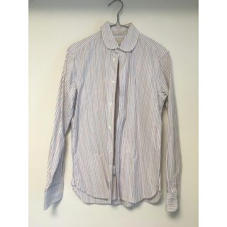 メゾンキツネ(MAISON KITSUNE')のMAISON KITSUNE ストライプシャツ(シャツ)