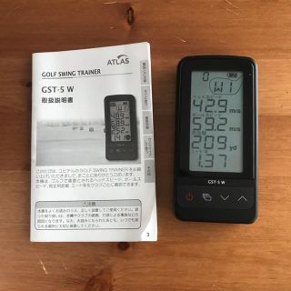 ユピテル(Yupiteru)のユピテル　GST-5 W ヘッドスピード 測定器+ スマホザウルス(ゴルフ)