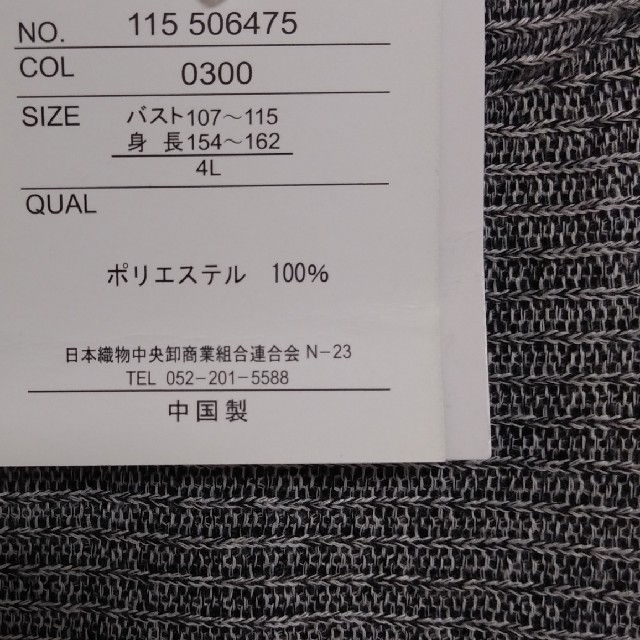 しまむら(シマムラ)の重ね着風プルオーバー👚大きいサイズ レディースのトップス(カットソー(半袖/袖なし))の商品写真