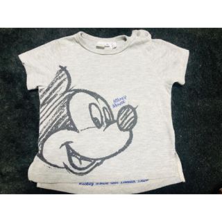 ディズニー(Disney)のミッキー　半袖　Tシャツ　90(Tシャツ/カットソー)