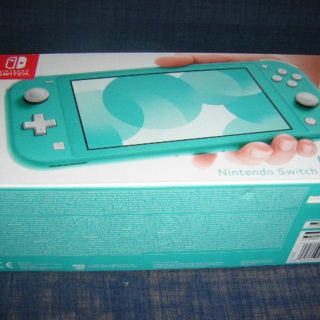 ニンテンドースイッチ(Nintendo Switch)の新品！未使用  Nintendo Switch Lite  ターコイズ  (携帯用ゲーム機本体)