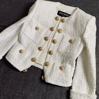 バルマン(BALMAIN)のBALMAIN＊ノーカラージャケット(ノーカラージャケット)