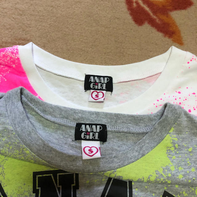 ANAP(アナップ)のANAP GIRL  Tシャツ二枚セット レディースのトップス(Tシャツ(半袖/袖なし))の商品写真