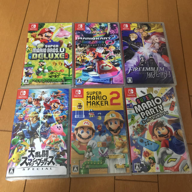 Nintendo Switch - ニンテンドースイッチソフト 6本セットの通販 by ...