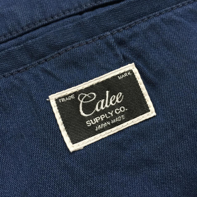 CALEE(キャリー)の定価17600円！19ss Calee キャリー デニムショートパンツ L メンズのパンツ(ショートパンツ)の商品写真