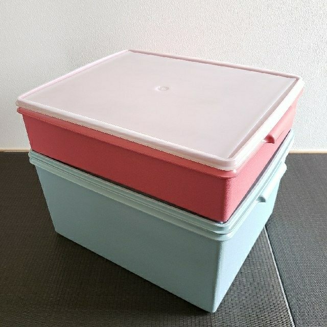 マルチオーガナイザー Tupperware タッパーウェア 2段引き出し - ケース