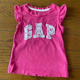 ギャップキッズ(GAP Kids)のギャップフリルロゴTシャツ(Tシャツ/カットソー)