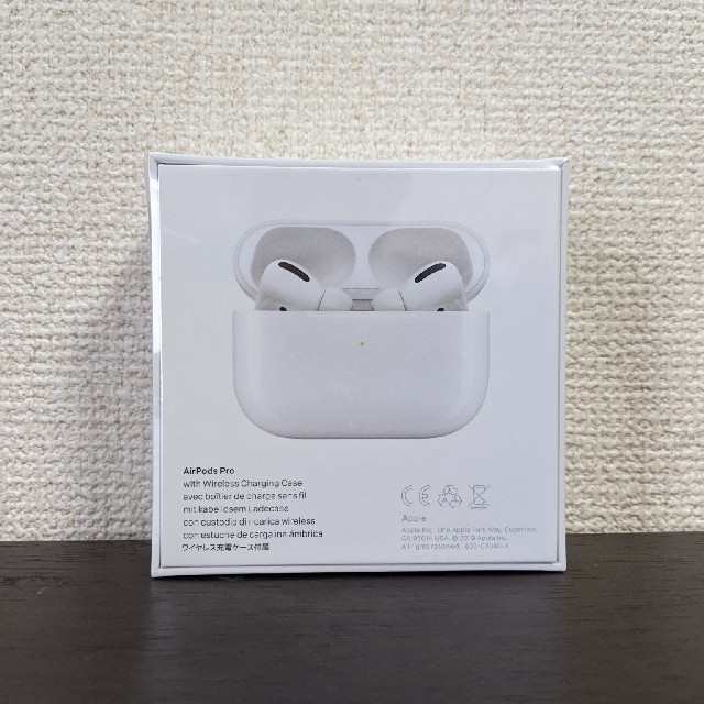 保証未開始品、国内正規品　アップルAirPods Pro MWP22J/A 1