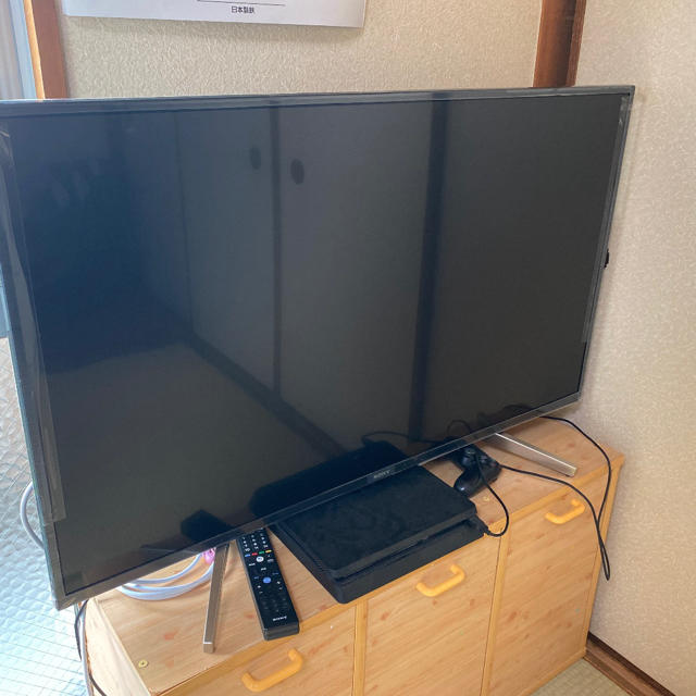 BRAVIA(ブラビア)のSONY BRAVIA KJ-43X7500F ジャンク 2019年製 スマホ/家電/カメラのテレビ/映像機器(テレビ)の商品写真