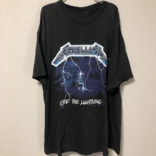 フィアオブゴッド(FEAR OF GOD)の【used】METALLICA 光るTシャツ(Tシャツ/カットソー(半袖/袖なし))