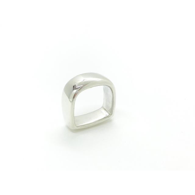 売れ済卸値 アーチ リング サイズ直し可能 銀 無垢 925 指輪 レディース メンズ ハンドメイド