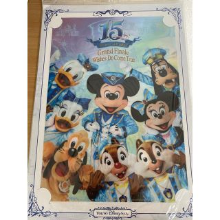 ディズニー(Disney)のディズニーシー　15周年　実写クリアファイルセット(クリアファイル)