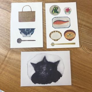 坂本千明　ポストカード　セット　猫　器(写真/ポストカード)