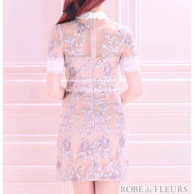 ROBE(ローブ)のROBE DE FLEURS ワンピース レディースのフォーマル/ドレス(ミニドレス)の商品写真