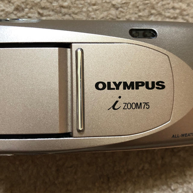 OLYMPUS(オリンパス)のOLYMPUS◆izoom75◆ジャンク品 スマホ/家電/カメラのカメラ(フィルムカメラ)の商品写真