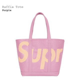 シュプリーム(Supreme)の新品未使用　Supreme Raffia Tote トートバッグ　シュプリーム(トートバッグ)