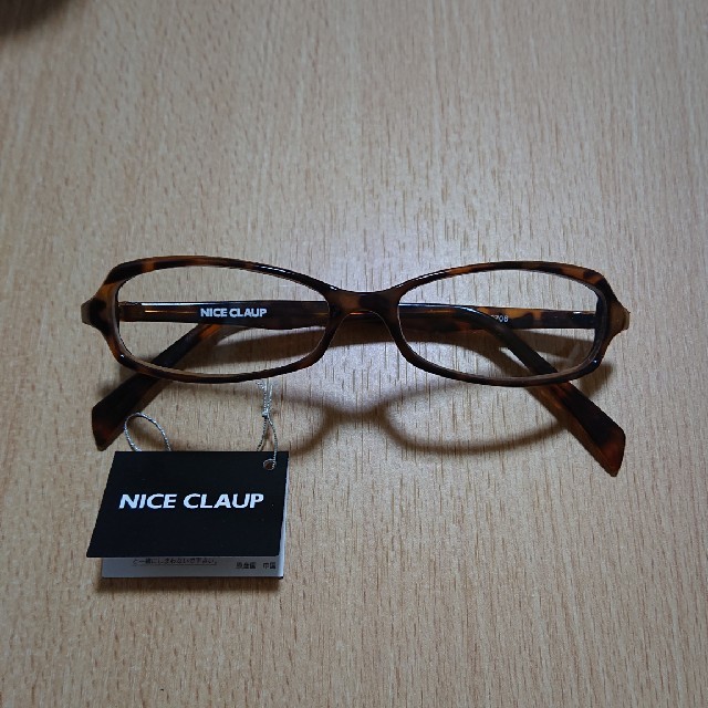NICE CLAUP(ナイスクラップ)のNICE CLAUP だて眼鏡 レディースのファッション小物(サングラス/メガネ)の商品写真