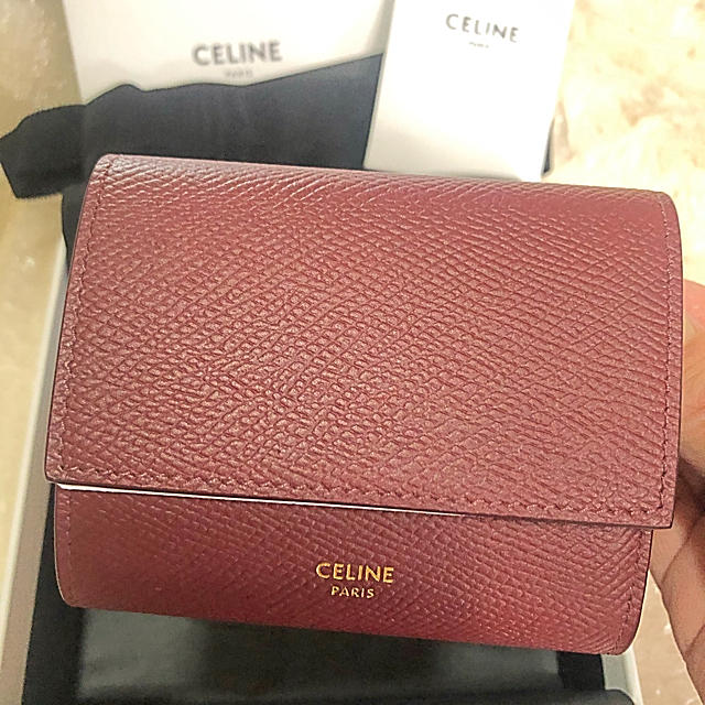 celine(セリーヌ)のCELINE  セリーヌ 財布　スモールト フォールドウォレット レディースのファッション小物(財布)の商品写真