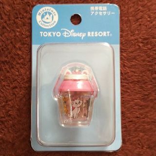 ディズニー(Disney)の携帯電話アクセサリー☆マリーのポップコーンバケット(ストラップ/イヤホンジャック)