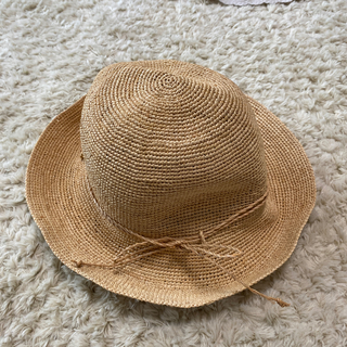 ムジルシリョウヒン(MUJI (無印良品))のＭＵＪＩの帽子(麦わら帽子/ストローハット)