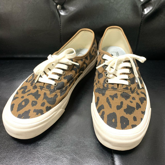 VANS バンズ スリッポン スニーカー メンズ ヒョウ柄 レオパード 美品