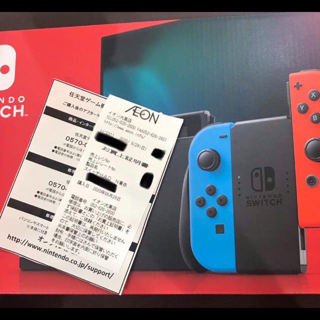 Nintendo Switch JOY-CON(L) ネオンブルー/(R) ネオ