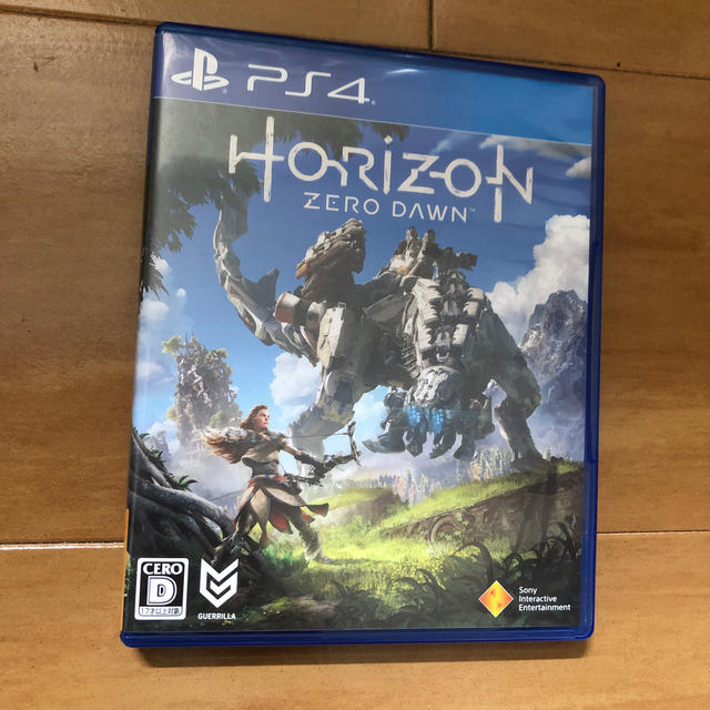 PlayStation4(プレイステーション4)のHORIZON ZERO DAWN PS4 ホライゾンゼロドーン エンタメ/ホビーのゲームソフト/ゲーム機本体(家庭用ゲームソフト)の商品写真