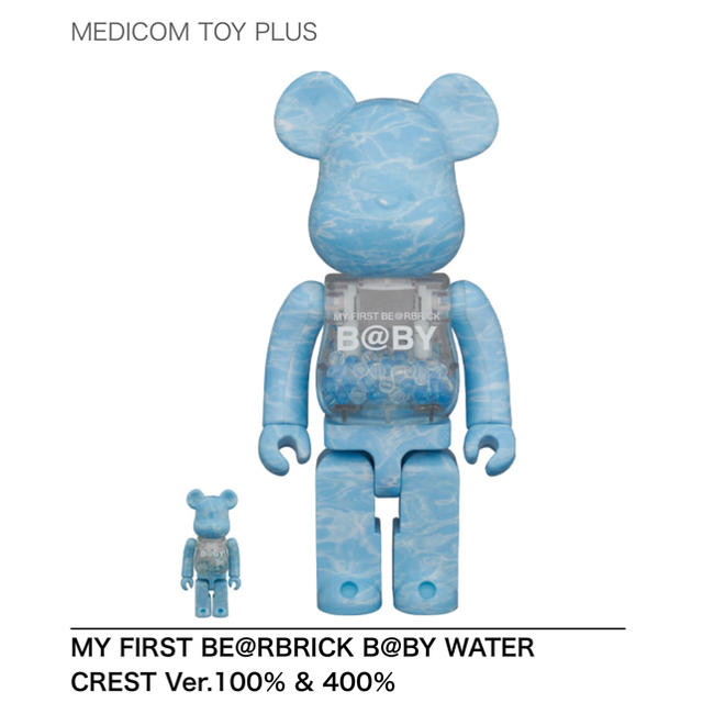 Be@rbrick water crest 100% & 400%