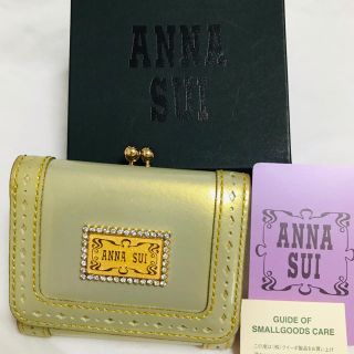 アナスイ(ANNA SUI)の値下げ！3000円→2750円♪ANNASUI ミニ財布　花柄　箱有り(財布)