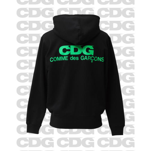 CDG ジップアップパーカー　コムデギャルソン