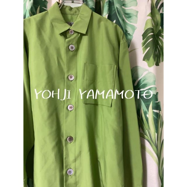 yohji yamamoto ボタントップス